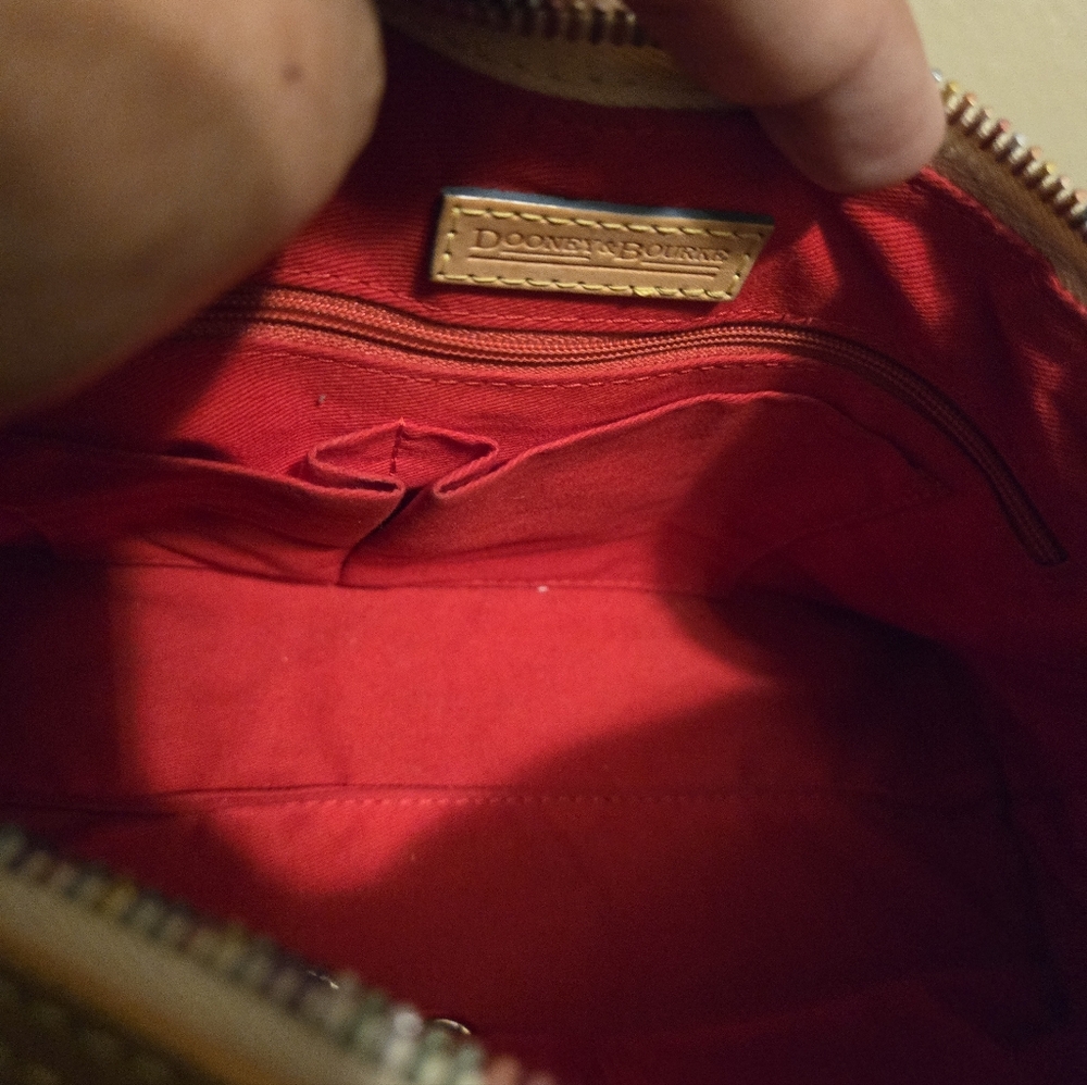 Dooney & Bourke Vintage Y2K D + Bee Barrel Satchel - Picture 10 of 12